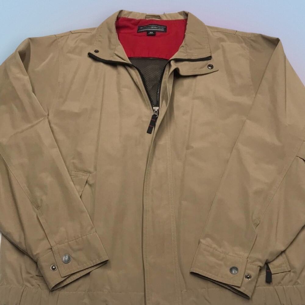 CUTTER & BUCK GOLF Mens Tan WeatherTec Jacket